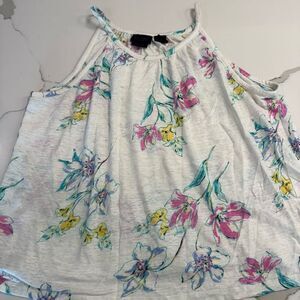 Rachel Roy Floral Print Women's Top